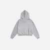 Heart Zip Fur Hood Sweatshirt
