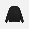 Black Designed Shadow Long Sleeve T-Shirt