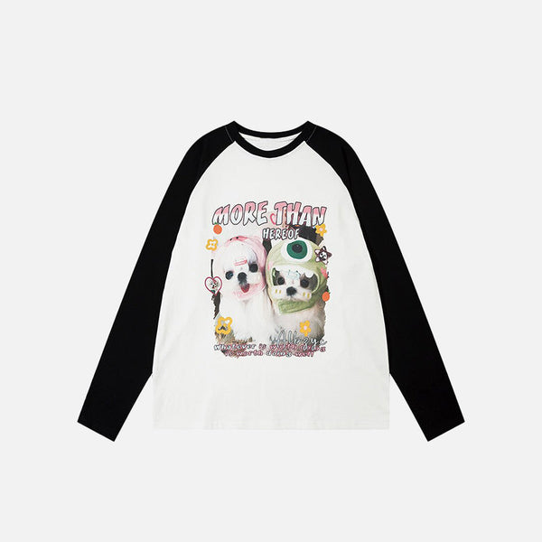 Pup Portrait Boxy Long Sleeve