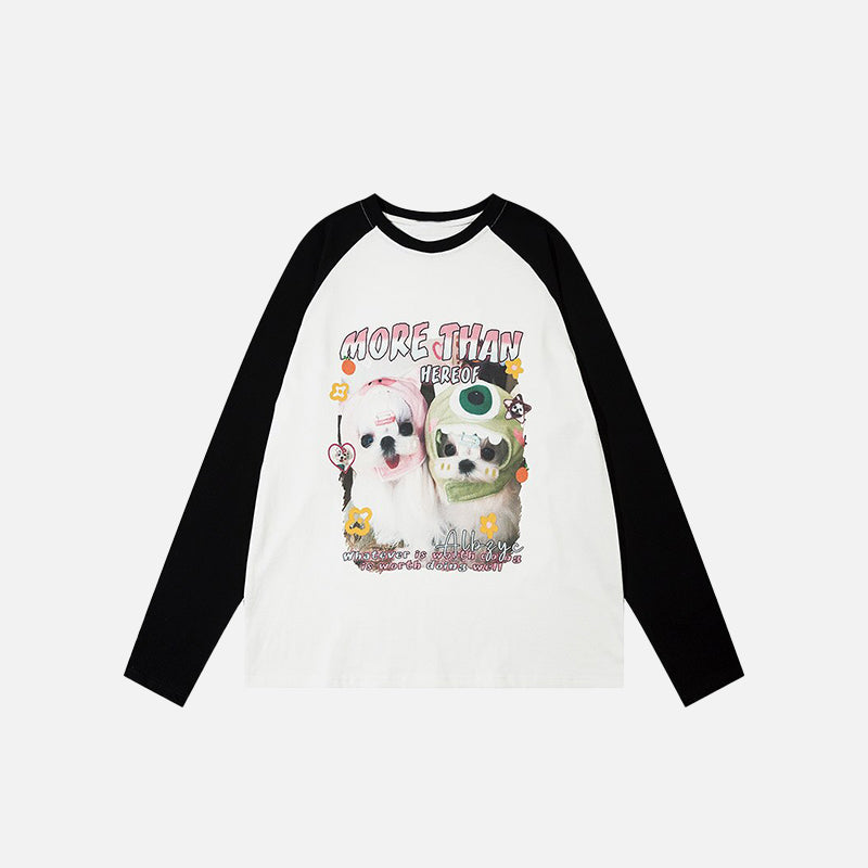 Pup Portrait Boxy Long Sleeve