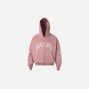 Fitted Stitch Zip Hood Sweatshirt