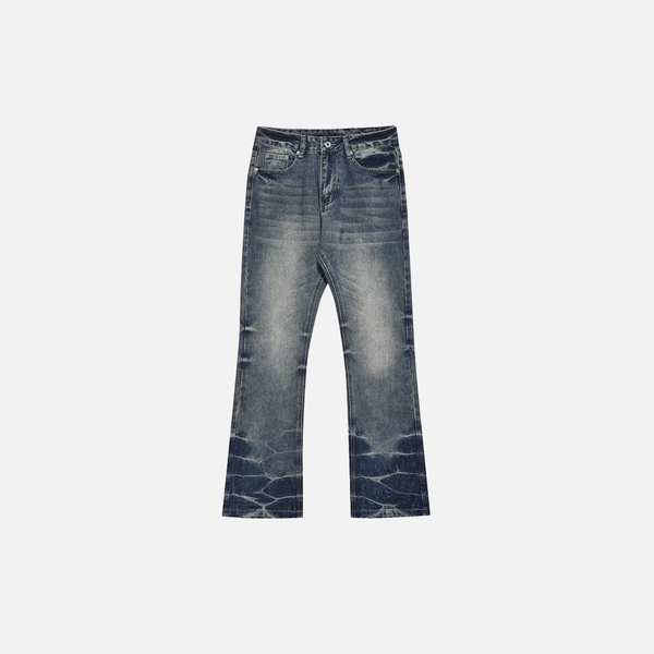 Heritage Faded Blue Denim Bell Denim