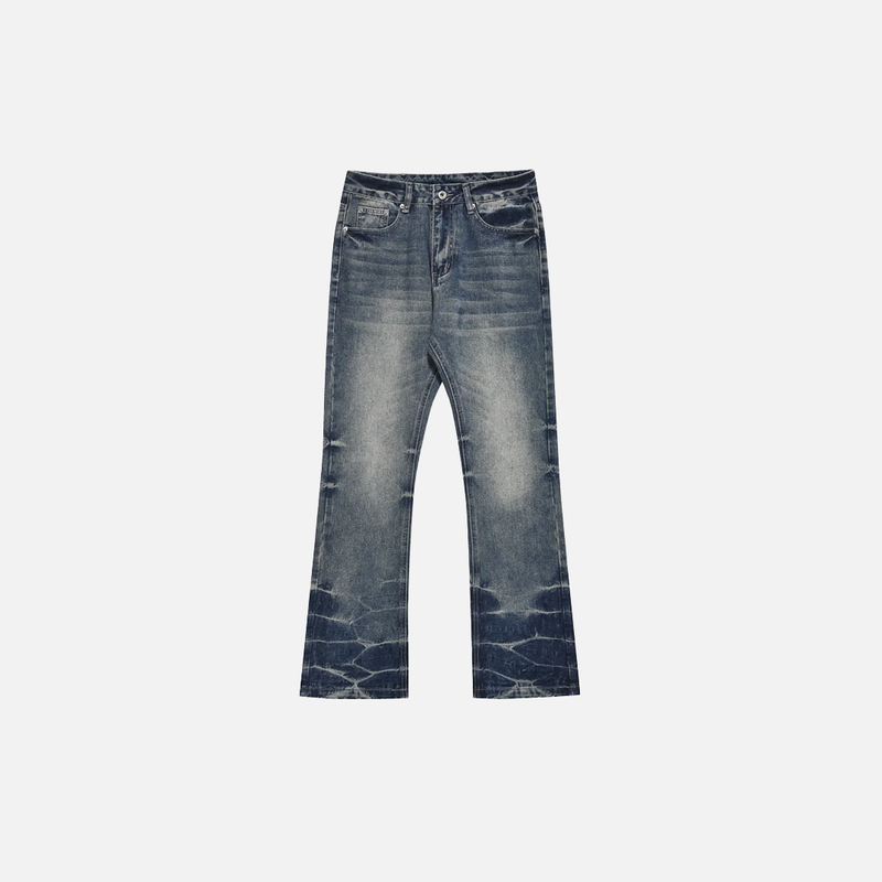 Heritage Faded Blue Denim Bell Denim