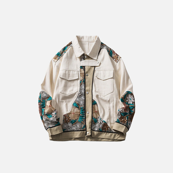 Botanical Denim Jacket