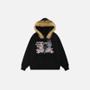 Detach Fur Boxy Zip Hoodie