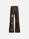 Trendy Niche Flared Relaxed Street Jeans