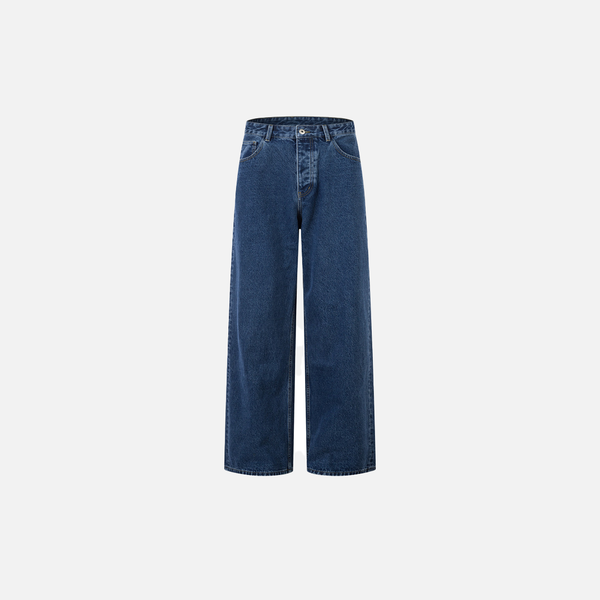 2000s Western Style Button-Fly Denim Classic Leg Denim