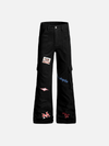 Modern Niche Relaxed Bell Utility Denim
