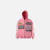 Track Worn Zip Street Hood
