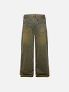 Heritage Yellow Dyed Old Washable Denim