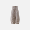 Insulated Faded Rinse Relaxed Bell Leg Denim