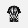 Darkwave Halo-Print Memento Skeleton Artwork Illustrated T-Shirt