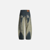 Metro Bold Ombre Dyed Bell Leg Denim