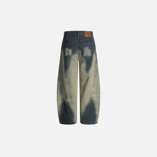 Metro Bold Ombre Dyed Bell Leg Denim alternatif görünüm