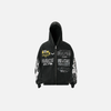 Track Worn Zip Street Hood