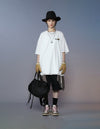 Lavender Bloom Wide-Body Crewneck T-Shirt