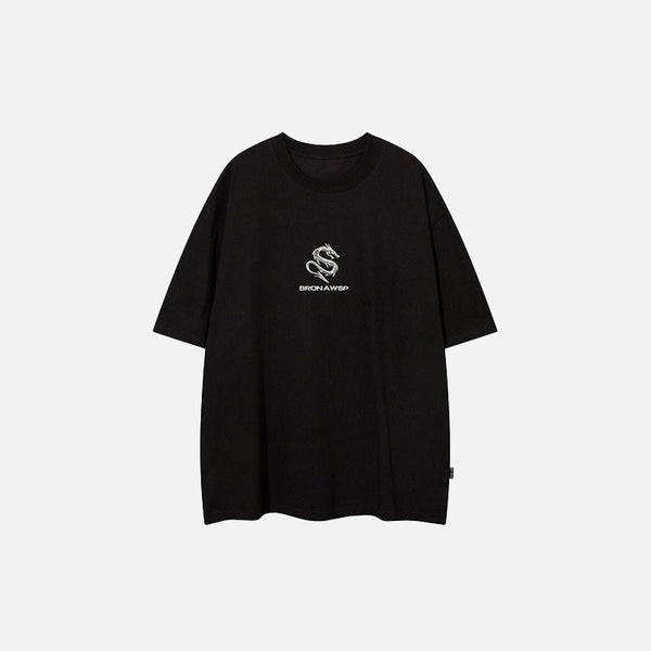 Wyrm Patterned T-Shirt alternatif görünüm