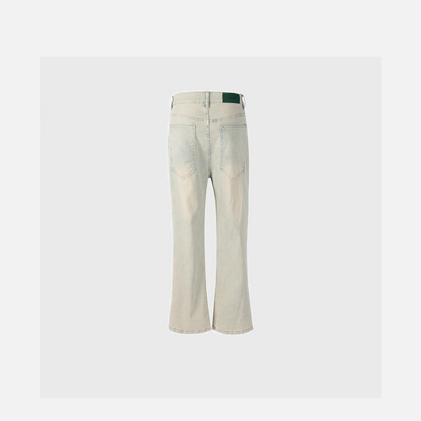 2000s Rinse Bell-Leg Denim alternatif görünüm