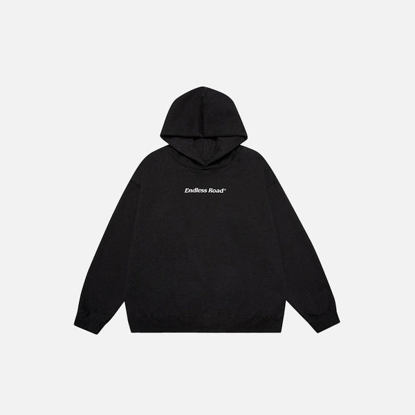 Solid Endless Road Sweatshirt