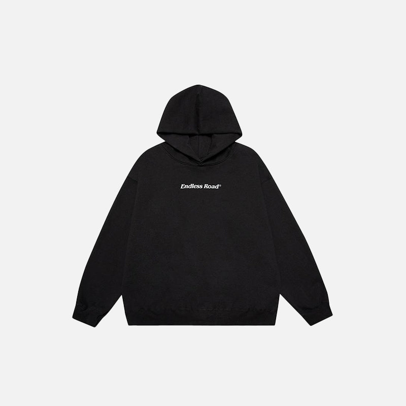 Solid Endless Road Sweatshirt