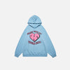 Cracked Heart Letter Sweatshirt