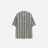 Womens Retro Stripe Woven Top