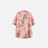 Silky Bloom Nylon Elegant Shirt