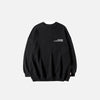 Garden Print Pullover Sweatshirt