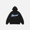 Unusual Letter Print Sweatshirt