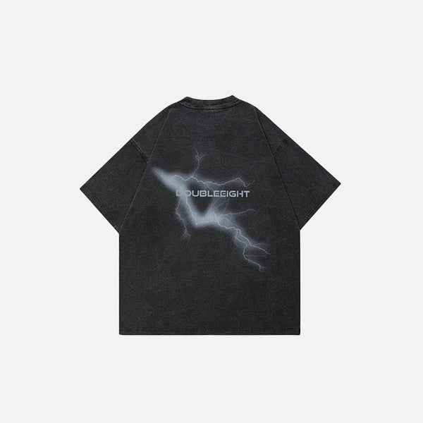 Storm Surge Illustrated T-Shirt alternatif görünüm