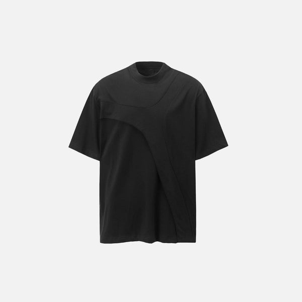 Cotton Short-Sleeved Crewneck T-Shirt alternatif görünüm