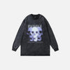 Hysterical Therapy Death-Head Long-Sleeve T-Shirt