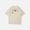 Rubbing Bath Pawed Print T-Shirt