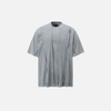 City-Block Torn-Vibe Fragment Ripped Mono-Color Color T-Shirt