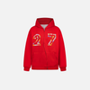 Air Button Zip Hood Sweatshirt