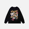 Kitty Vibes Graphic Sweatshirt
