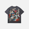 Blossoms With Spirits Samurai T-Shirt