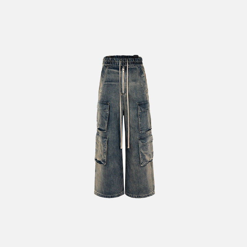 Çok Cepli Kargo Pantolon, önden görünüm — Navra Wear