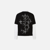 Print Print Fake Two Layered Long Sleeve T-Shirt