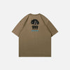 Print Cartoon Water Spilling T-Shirt