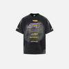 F1 Grit-Style Insulated Print Stamped Tie Race T-Shirt