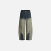 Metro Bold Ombre Dyed Bell Leg Denim