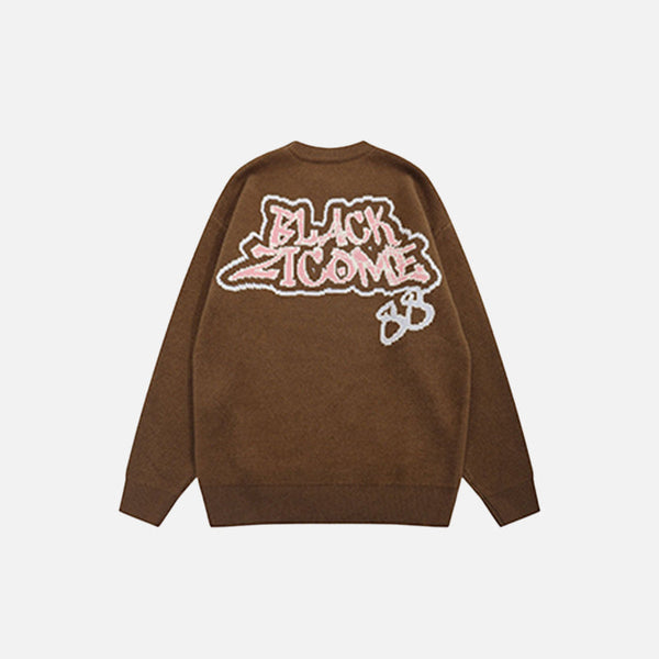 Web Spinner Knit Sweatshirt