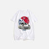 Moon Red Crewneck T-Shirt