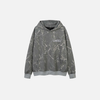 Dark Rebel Faded Relaxed Front-Pocket Sweatshirt