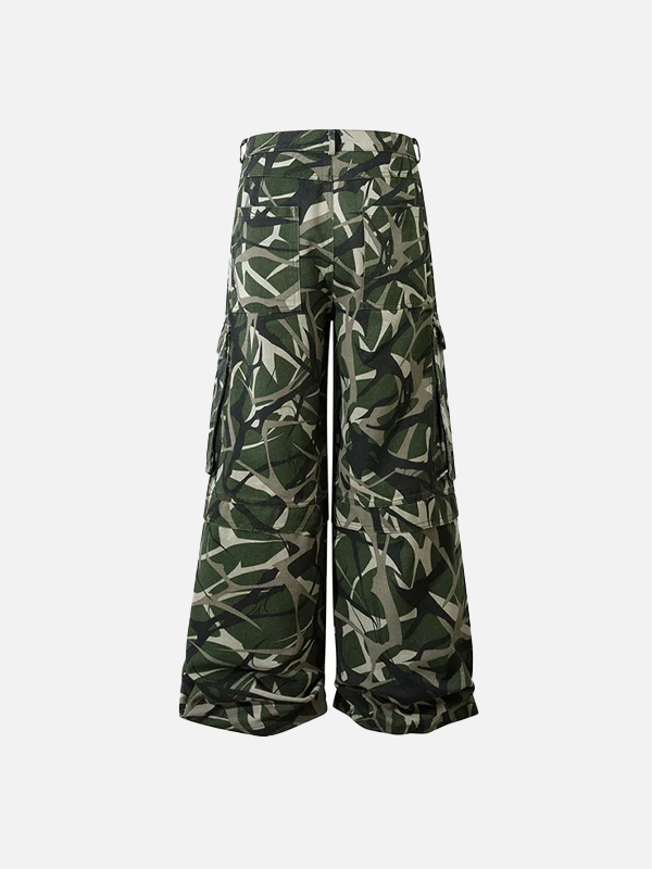 Metro Woodland Relaxed Printed Street Pants