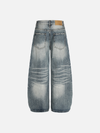 2000s Rebel Urban Beat Faded Rinse Denim