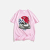 Moon Red Crewneck T-Shirt