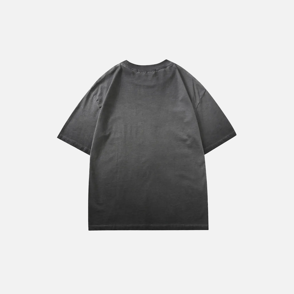 Warm Revival Horse Print Imprinted Cotton T-Shirt alternatif görünüm