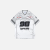 Current Street-Culture Celestial Mosaic Jersey Checkered-Flag T-Shirt